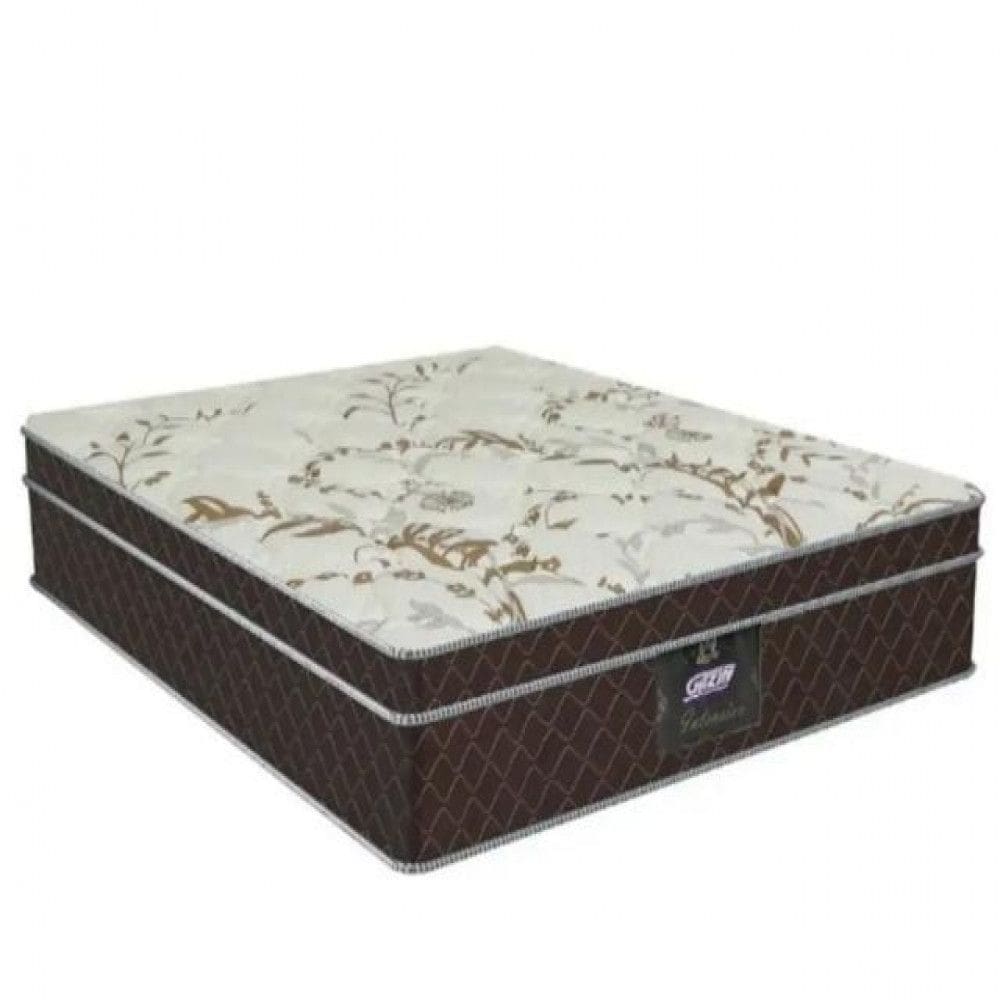 Colchão Gazin Intensivo Casal 138cmX188cm Molas Bonnel Marrom