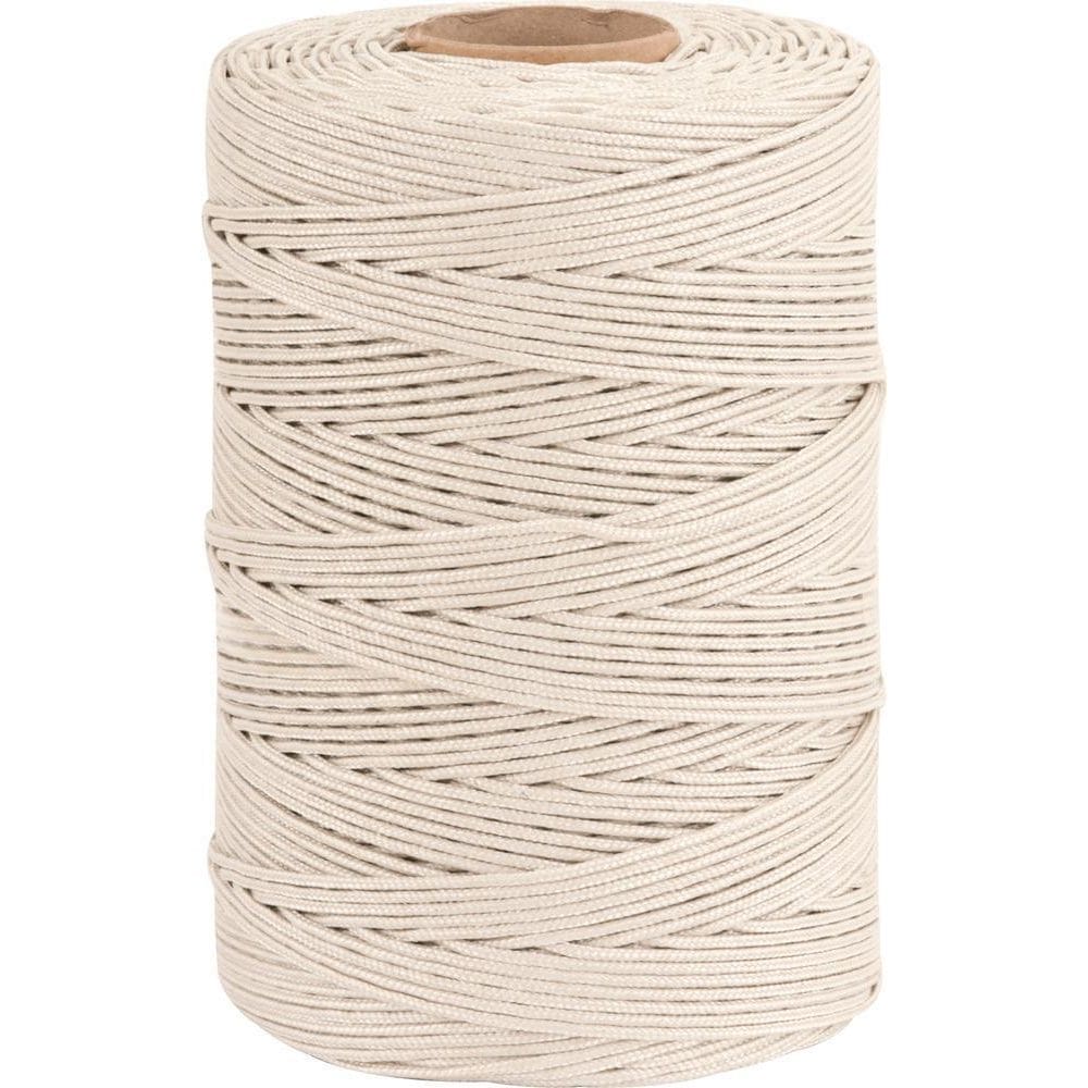 Corda Multifilamento Trançada 4,0Mm 4,5Kg 405 Metros Branca
