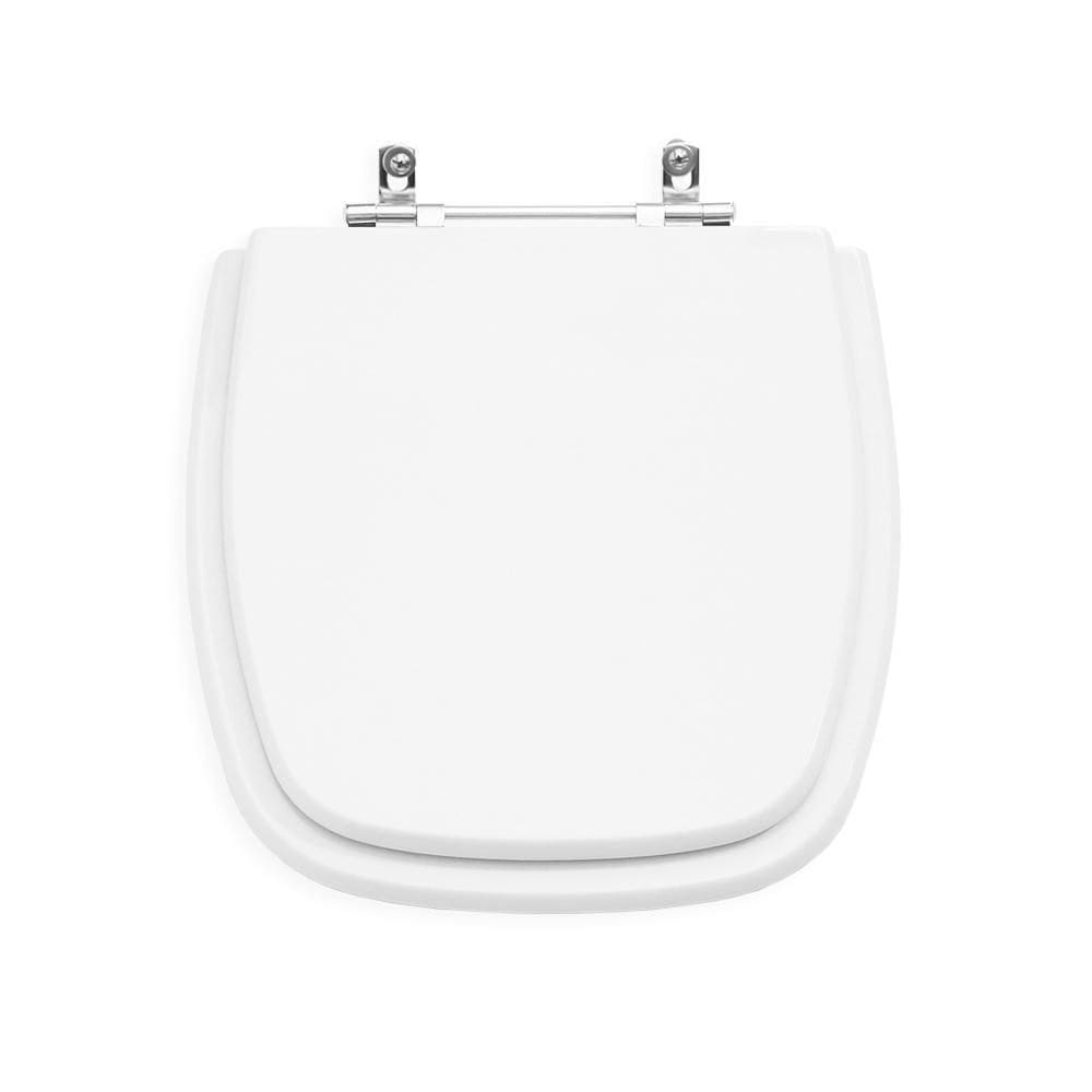 Assento Sanitário Poliéster Versa Branco - Agnes.T