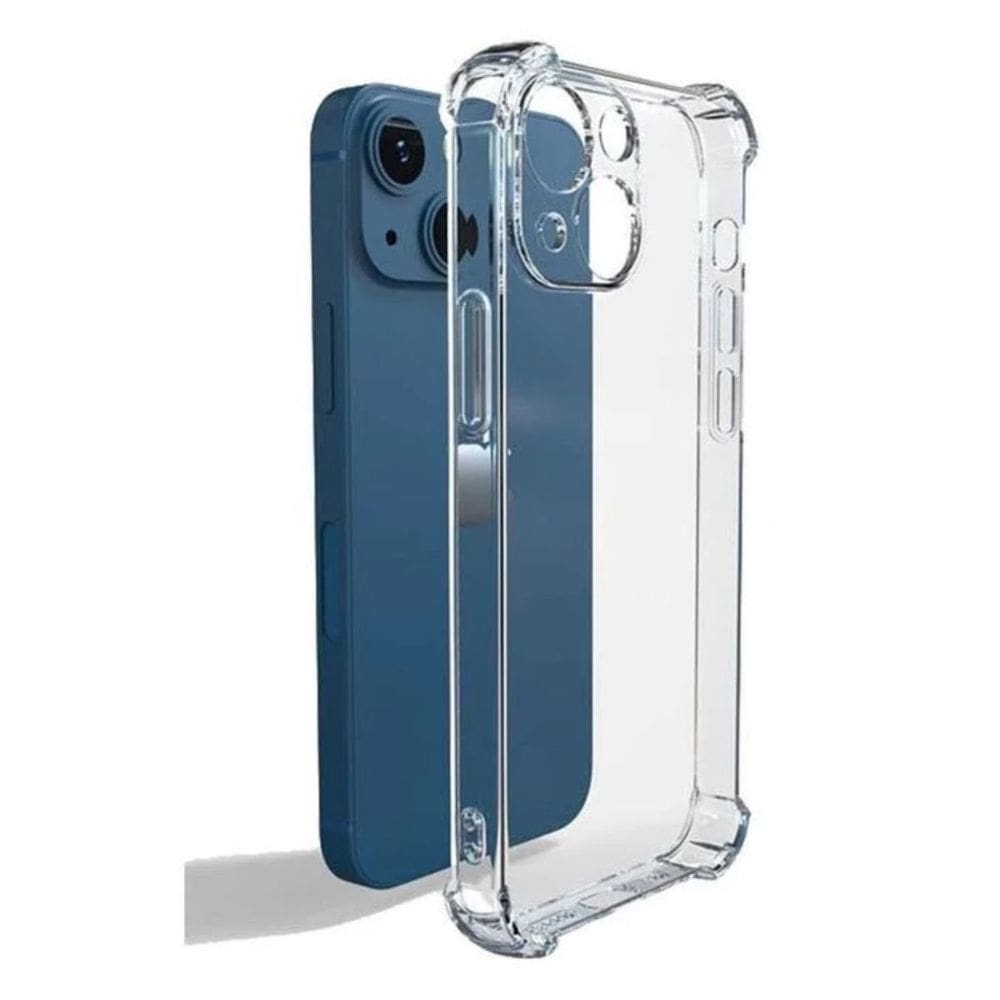 Capinha Antichoque Silicone Transparente Compatível com IP. 14 Plus