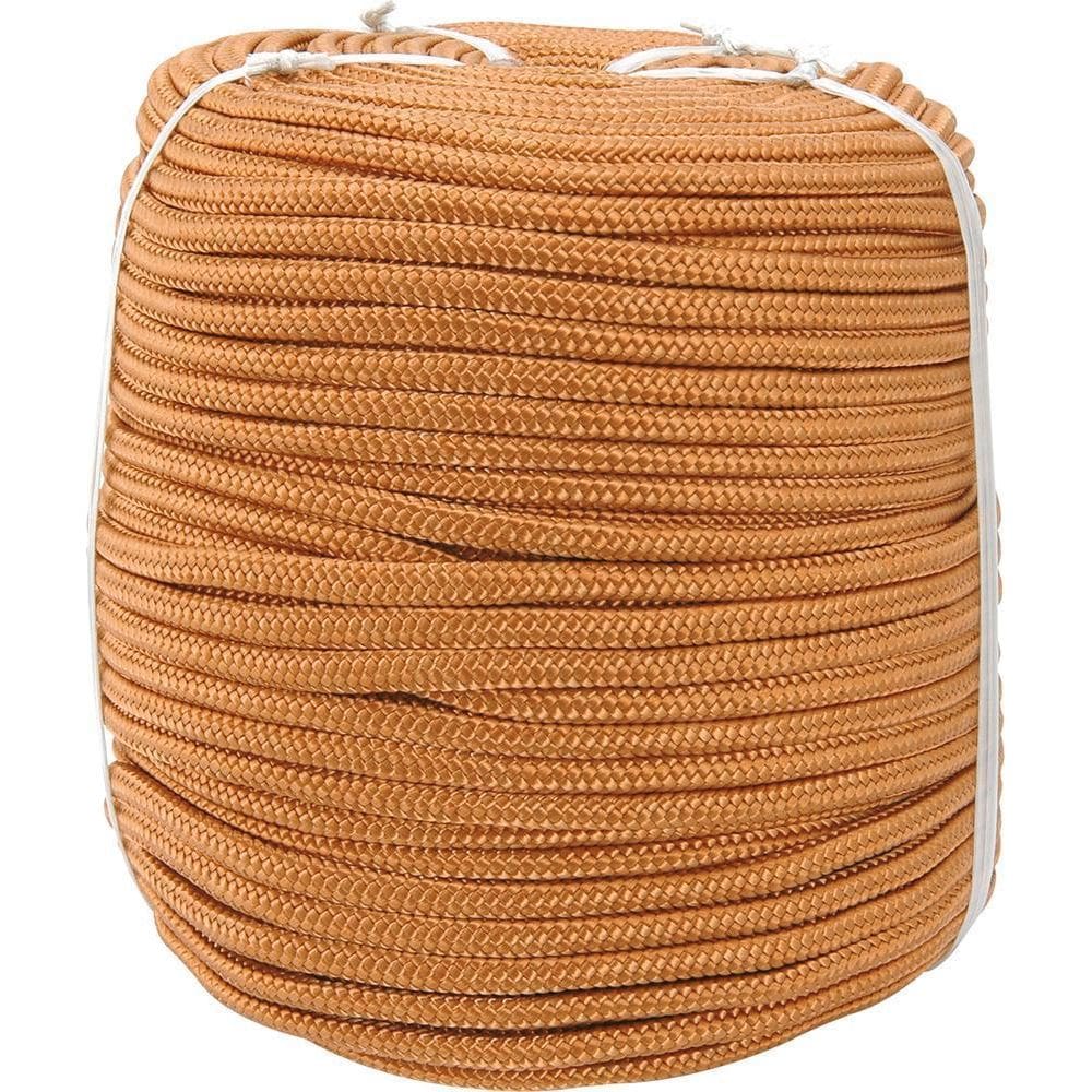 Corda Multifilamento Trançada 8,0Mm 6,1Kg 165 Metros Ouro Po