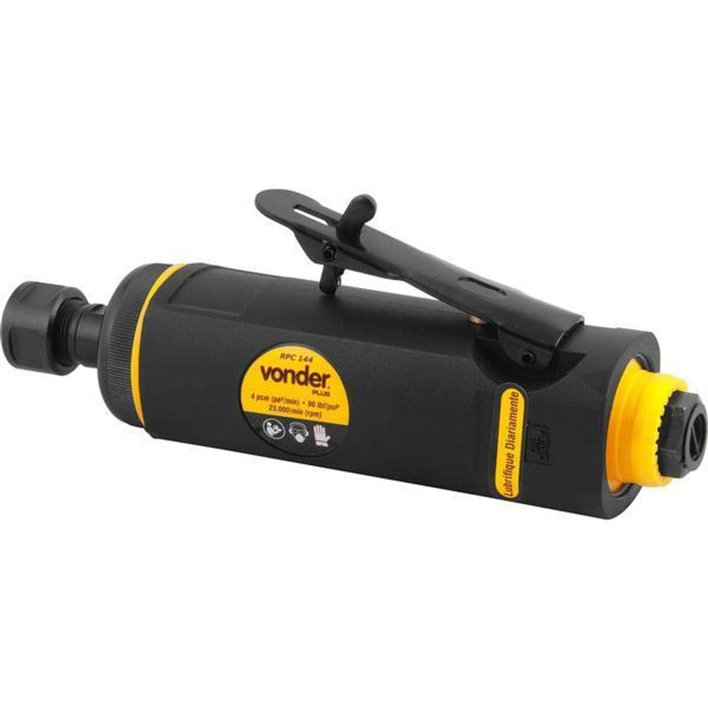 Retífica Reta Pneumática Curta 1/4 Rrp144 - Vonder Plus