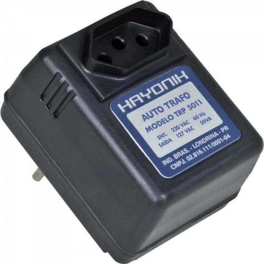 Auto Transformador Parede Hayonik Trp 5011 220-127vac 50va
