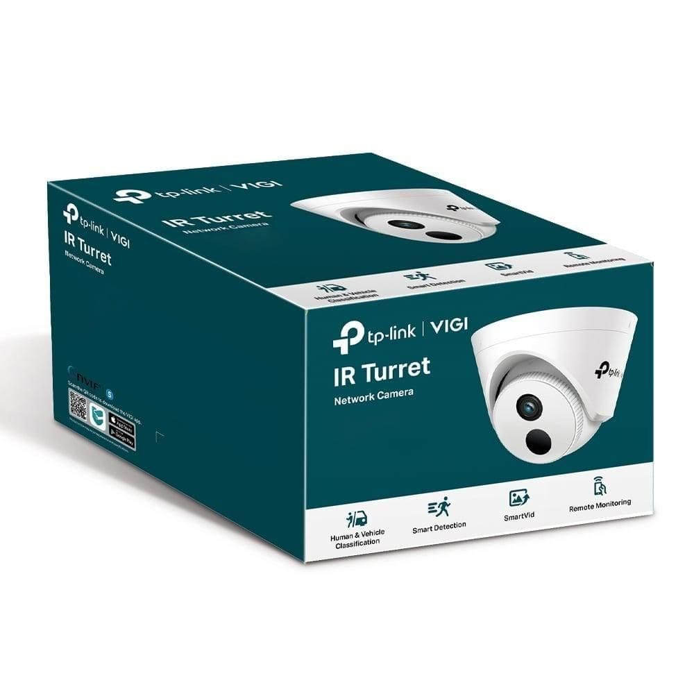 Camera Ip Cftv Poe Dome Interna Turret 3mp C- Ir Vigi...