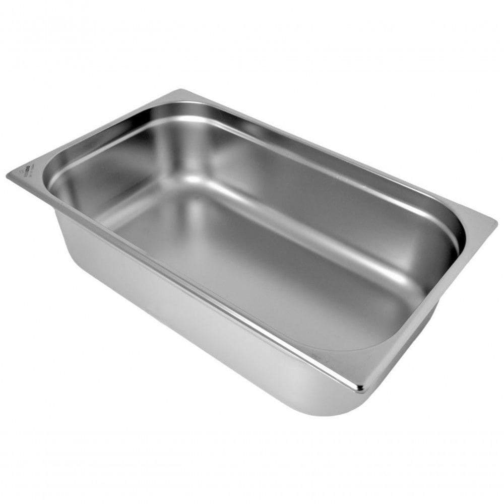 Kit 2 Cubas Gastronomica Inox Gn 1/1x200mm Brasinox Buffet
