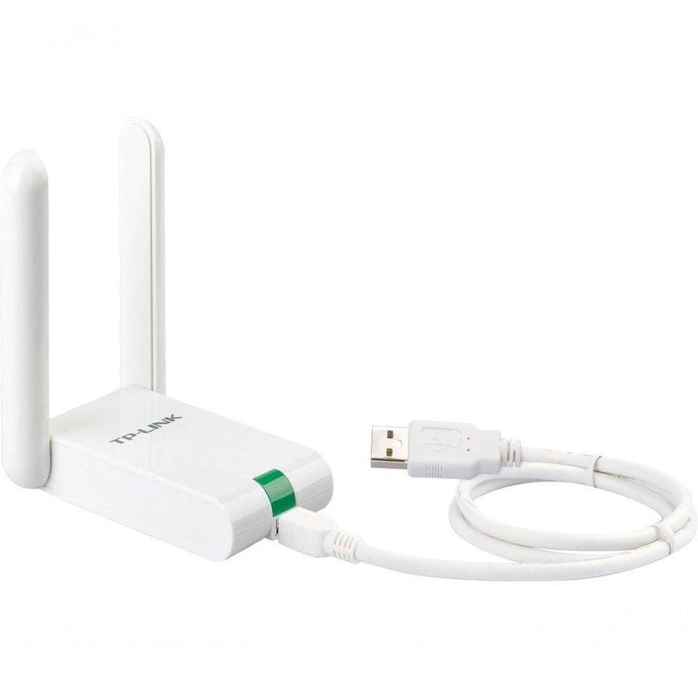 Adaptador Usb Wireless N 300mbps 2 Antenas Destacável...