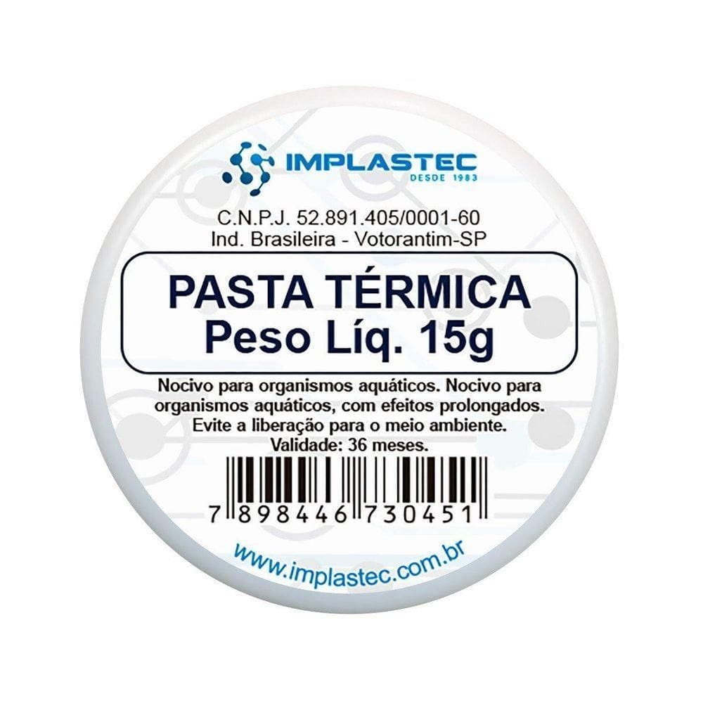 Pasta Térmica Pote 15g - Pc - 30