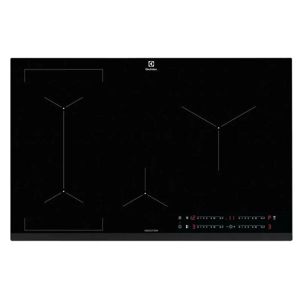 Cooktop 4 Bocas De Indução Electrolux Expert Com Unicook E Timer IE80P 220V
