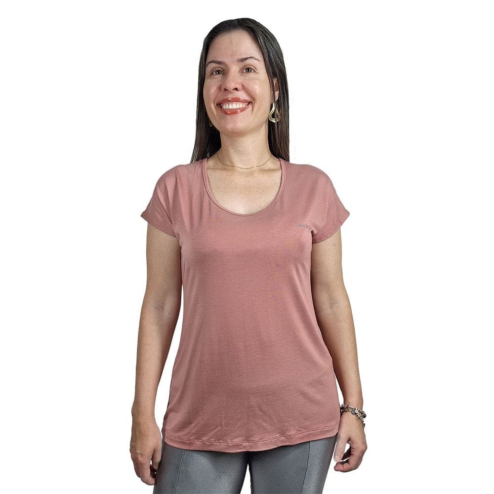 Blusa Trinys Meia Manga Fluidity A-649 Feminina