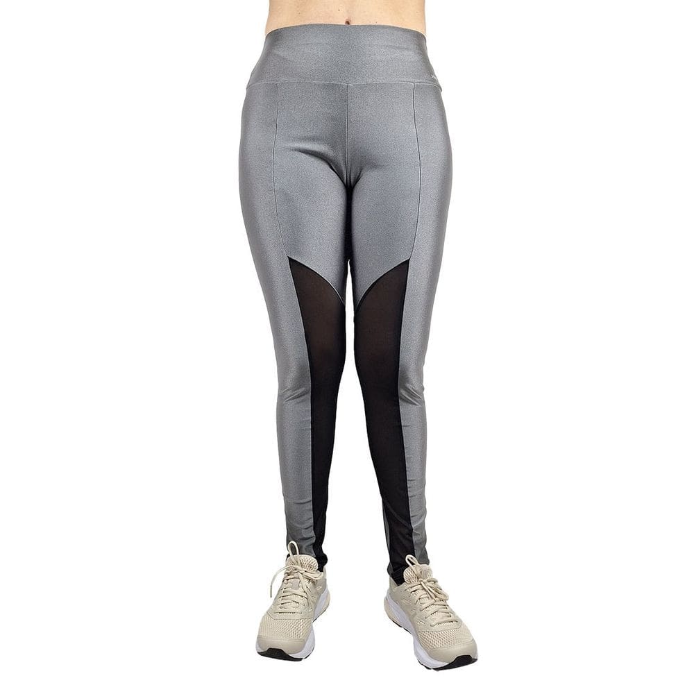 Legging Selene Com Recorte e Tule 24652 Feminina