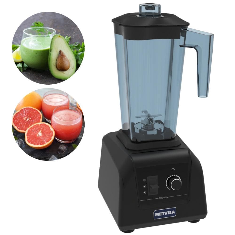 Liquidificador Profissional 2,8 Litros Alta Rotação Blender 1200W BLA28 Metvisa
