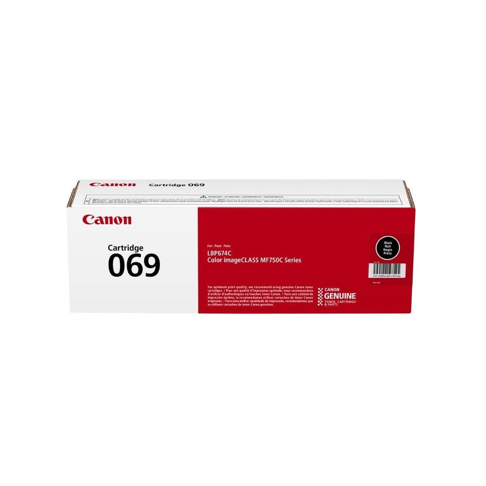 Cartucho de toner Canon 069 preto compatível com impressoras MF753cdw