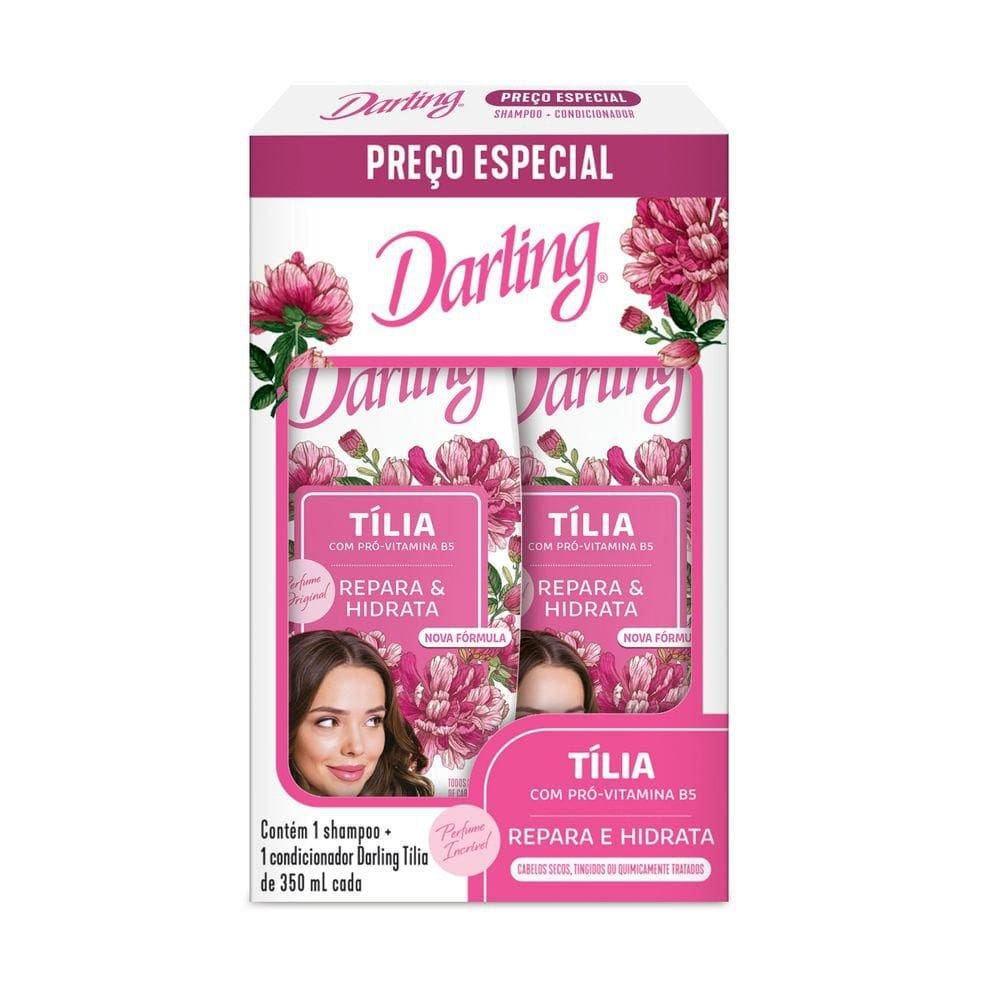 Shampoo + Condicionador Darling Tilia 350 ml Cada
