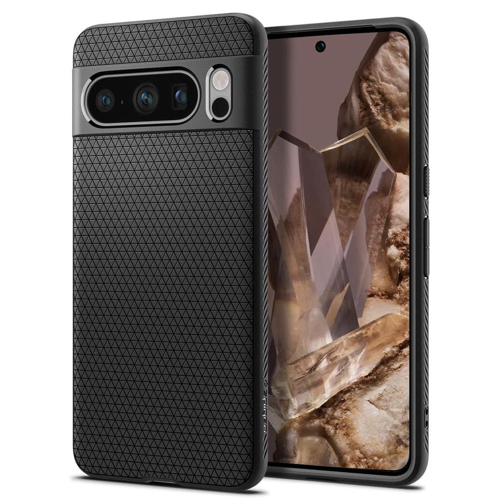 Capa Spigen Liquid Air Armor para Pixel 8 Pro (2023) preta