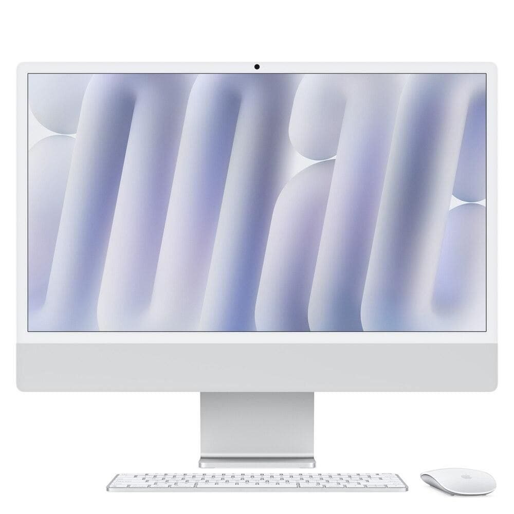 iMac 24”, M4, CPU 10 núcleos e GPU 10 núcleos, Memória Unificada 24GB, 512GB SSD - Prateado