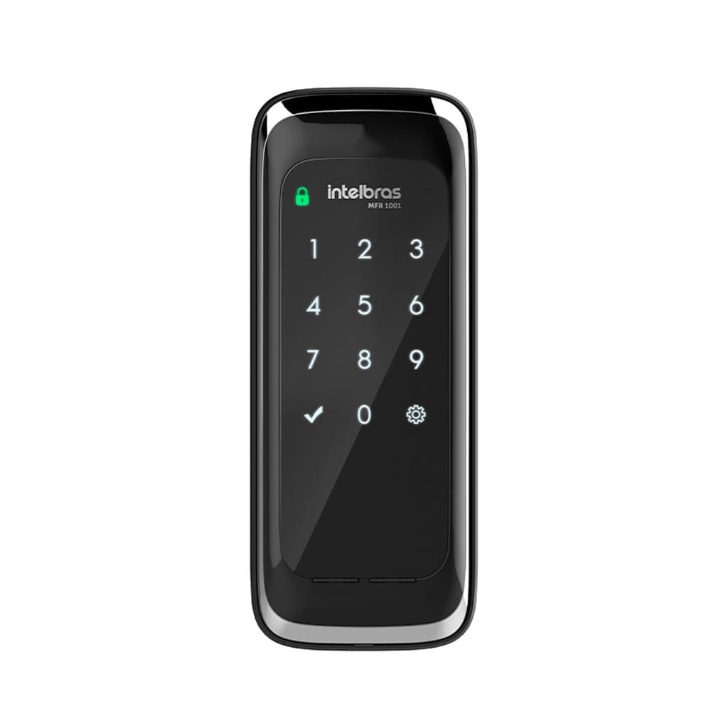 Fechadura Digital Intelbras Smart MFR 1001 Inteligente de Sobrepor