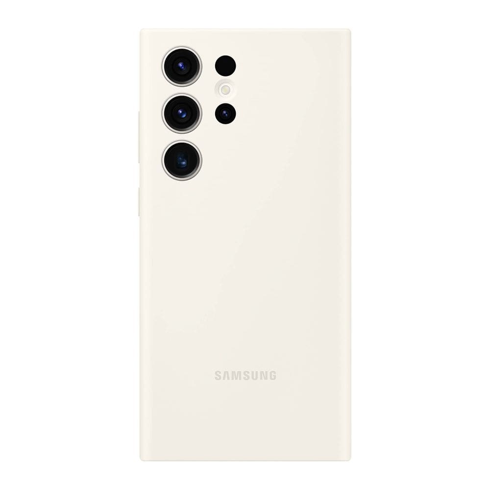 Capa de telefone Samsung Galaxy S23 Ultra Silicone Cream