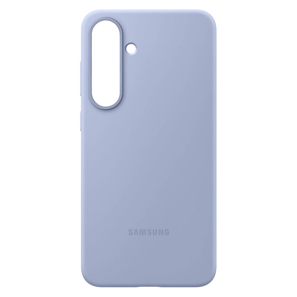 Capa de telefone Samsung Galaxy S25+ Silicone Azul Claro