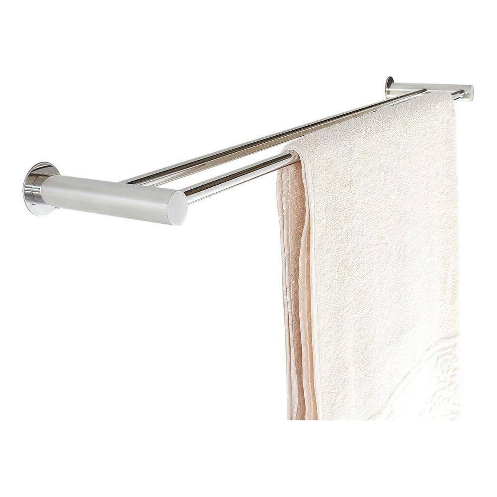 Porta Toalha Duplo Para Banheiro 90cm Inox 304 - RR1015