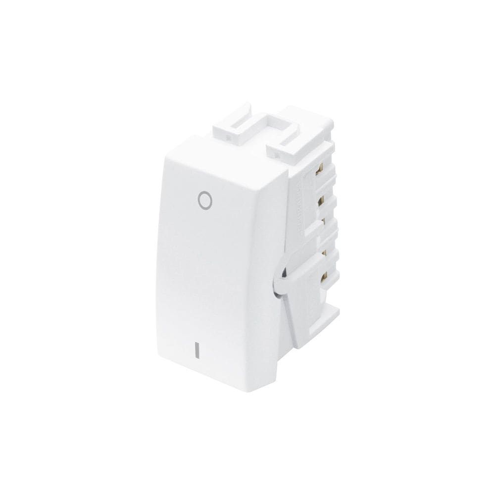 Módulo Interruptor Bipolar Simples Fame Habitat 20A Branco