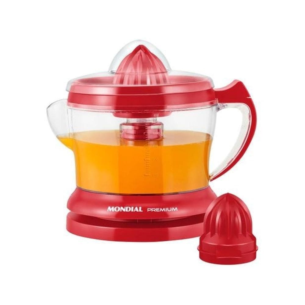 Espremedor de Sucos Mondial Green Juice 25w 220v Vermelho