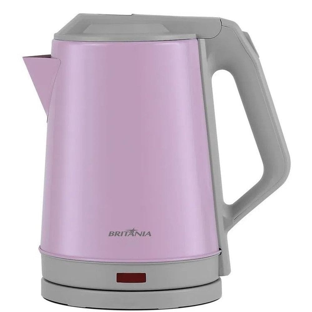 CHALEIRA ELETRICA BRITANIA 1,9L 1150W C/ DESLIGAMENTO AUTOMATICO Rosa 127V