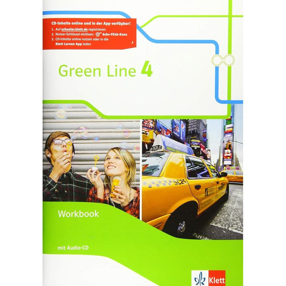 Green Line 4: Workbook mit Audios Klasse 8: Audios(Green Line. Bundesausgabe ab 2014)