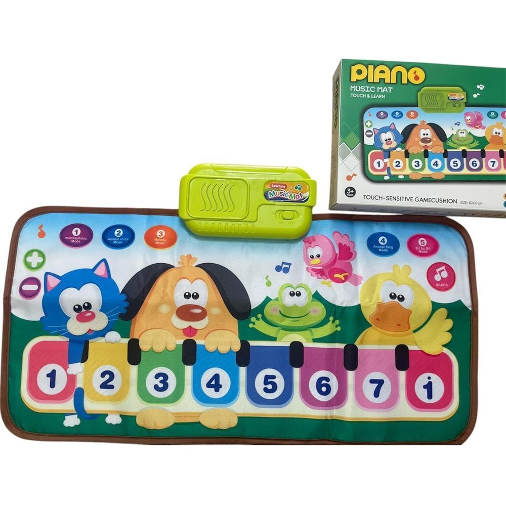 Brinquedo Tapete Músical Piano Touch And Learn Infantil