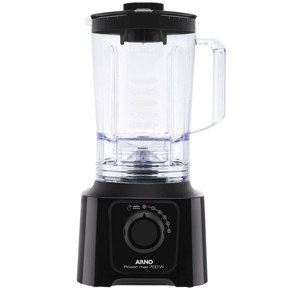LIQUIDIFICADOR ARNO ELEGANCE 700W 3.1L UTRA TURBO 5 VELOCIDADES preto 220V