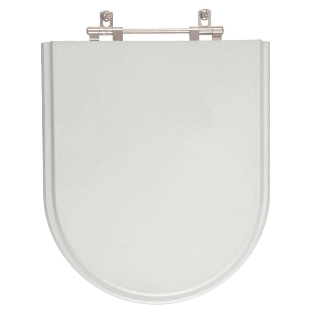 Tampa De Vaso Em Mdf Firenze Cinza Claro Para Bacia Icasa