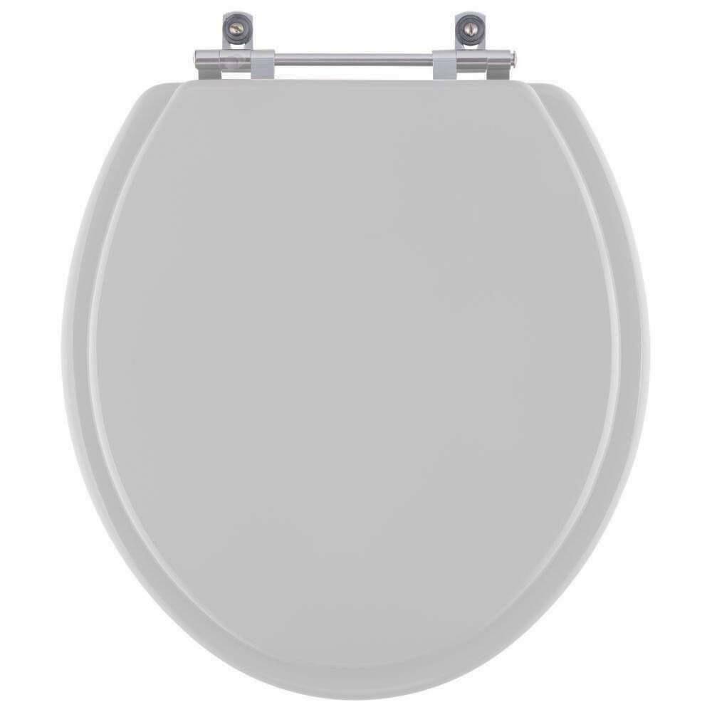 Assento Sanitário Flamingo Cinza Platina Para Vaso Incepa
