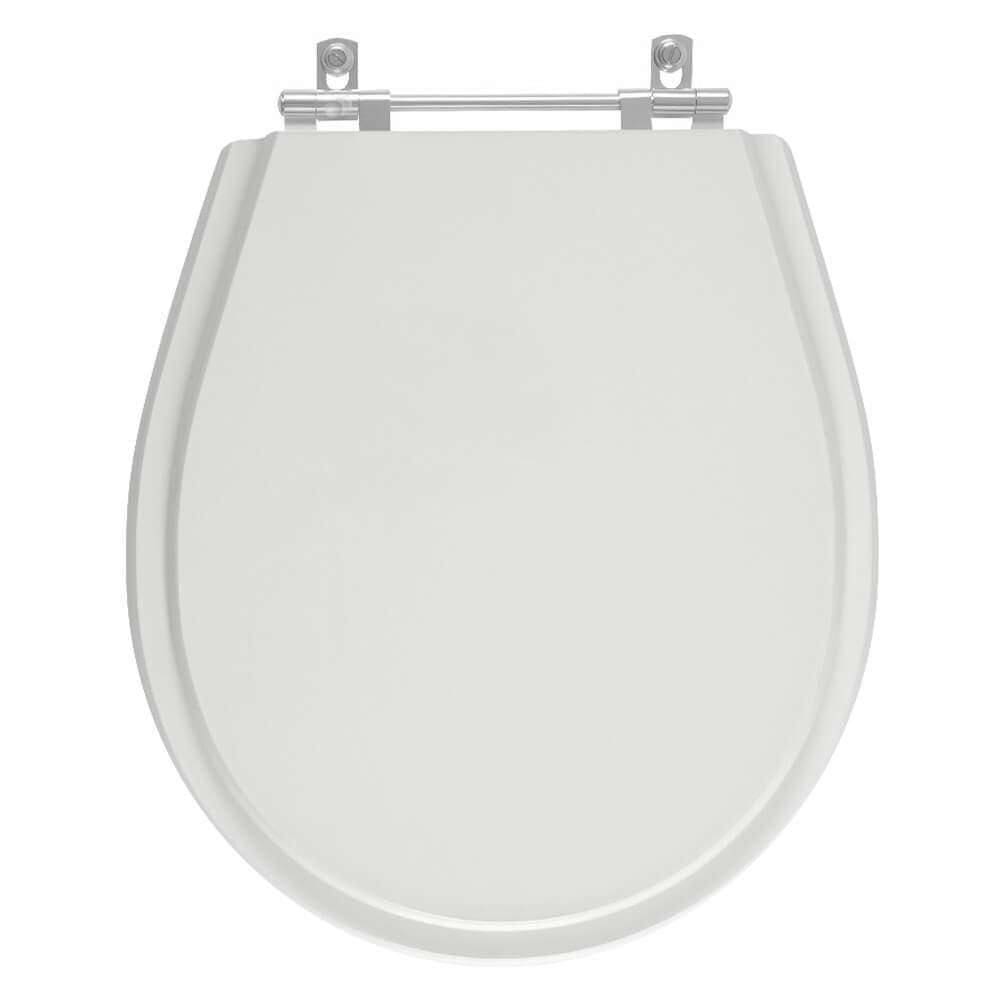 Assento Sanitário Avalon Cinza Claro Para Vaso Ideal Standard