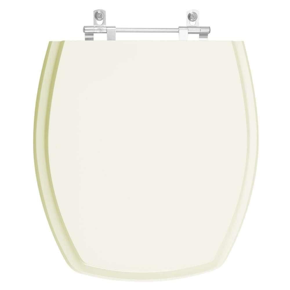 Assento Sanitário Poliester Thema Biscuit (bege Claro) Para Vaso Incepa 6lpf