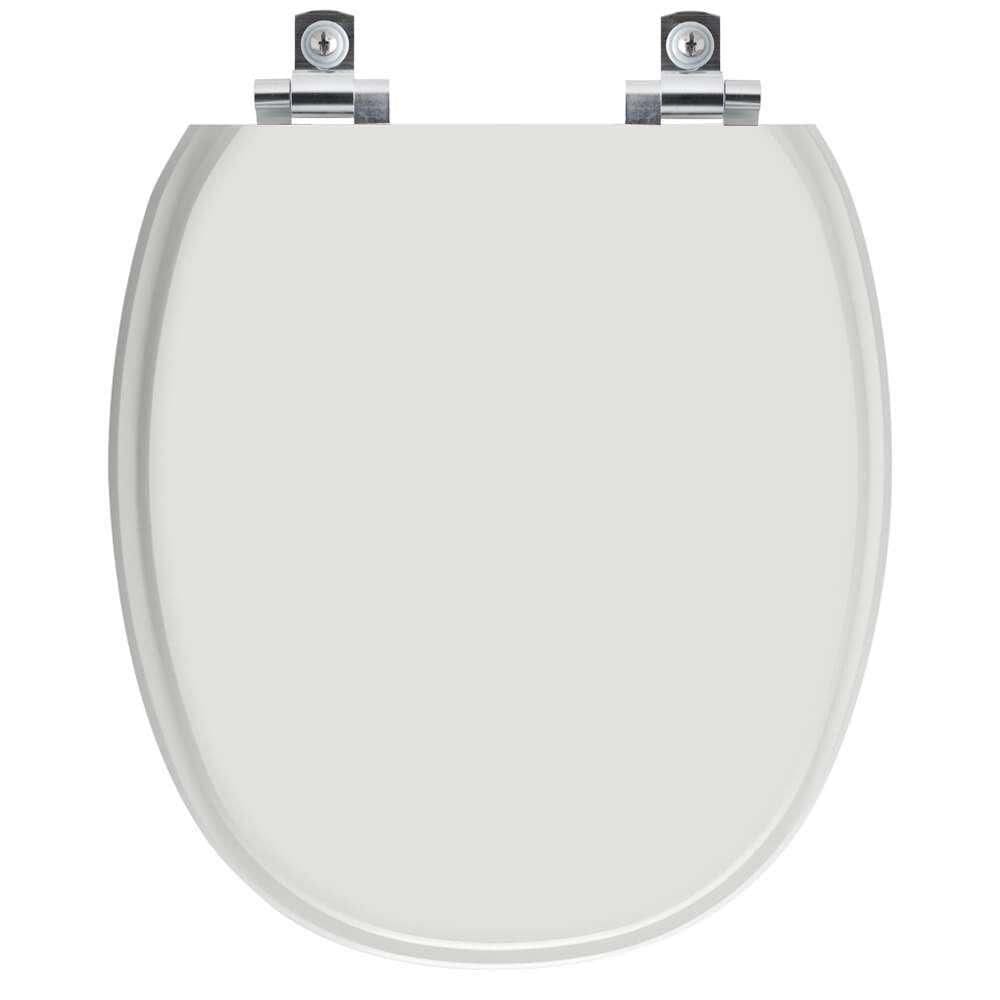 Assento Sanitário Soft Close Ascot Silver Para Vaso Ideal Standard