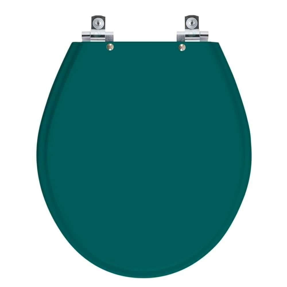 Assento Sanitário Soft Close Carina Verde Amazonia Para Vaso Ideal Standard