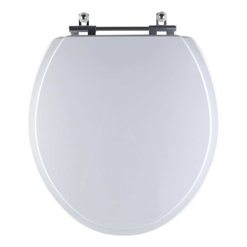 Assento Sanitário Tampa De Vaso Branco Mdf Laqueado Eco Para Bacia Celite