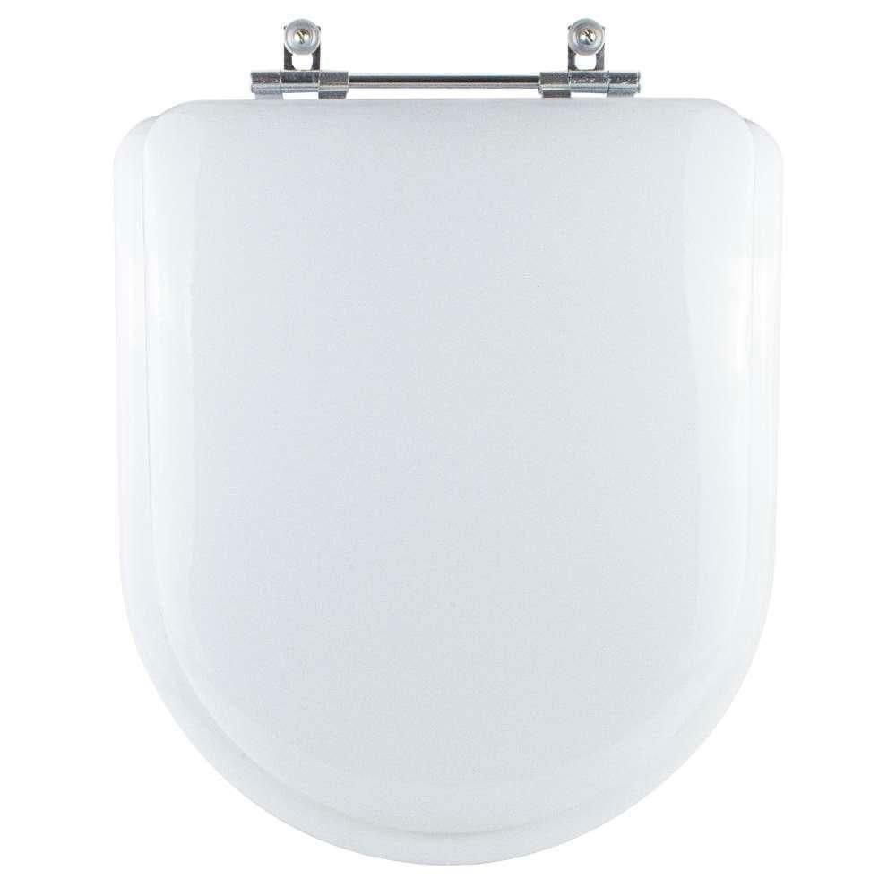 Assento Sanitário Almofadado Levanzo Branco Para Vaso Eternit