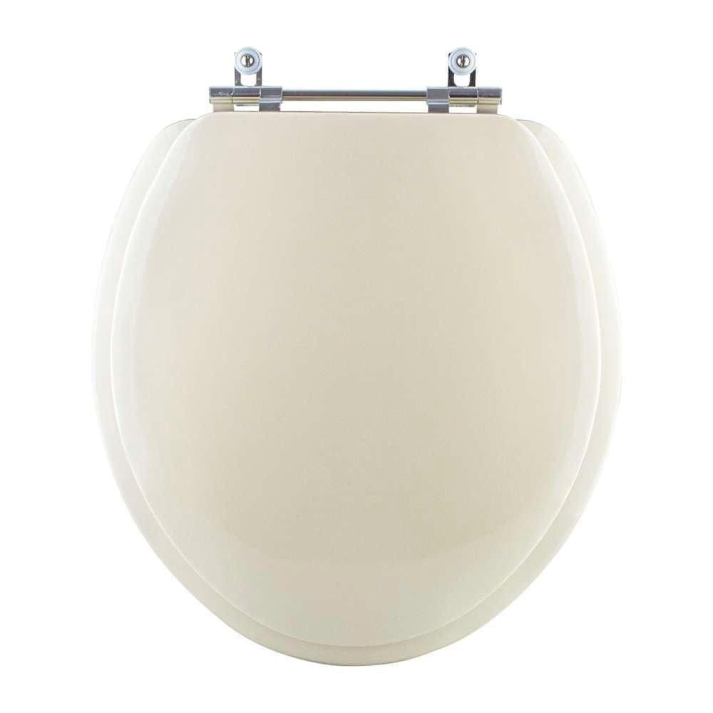 Assento Sanitário Almofadado Fiore Bege Claro Para Vaso Incepa