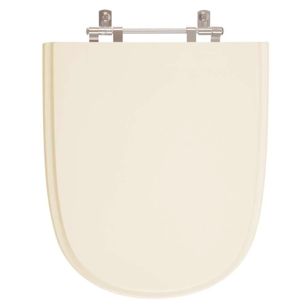 Assento Sanitário Ezedra Bone (bege Claro) Para Vaso Ideal Standard