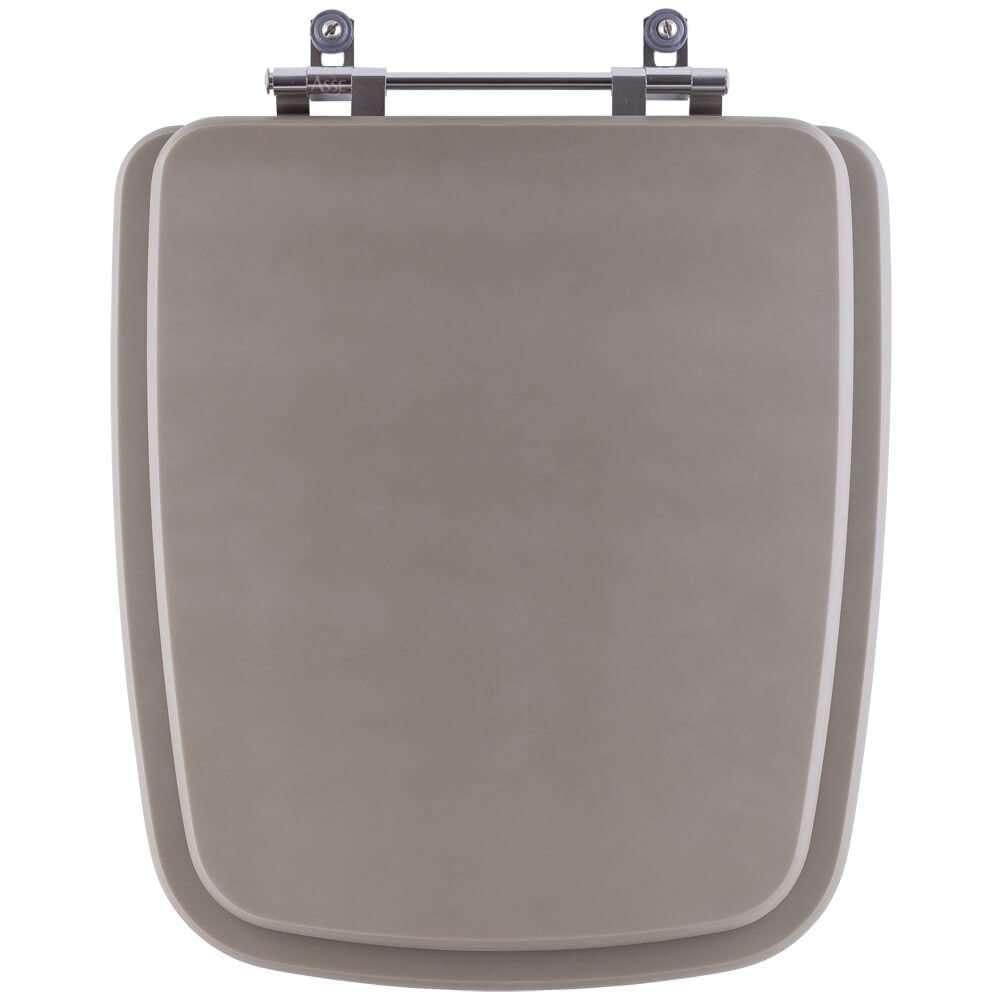 Tampa De Vaso Acrilico Boss Cinza Fosco Para Bacia Incepa 6lpf