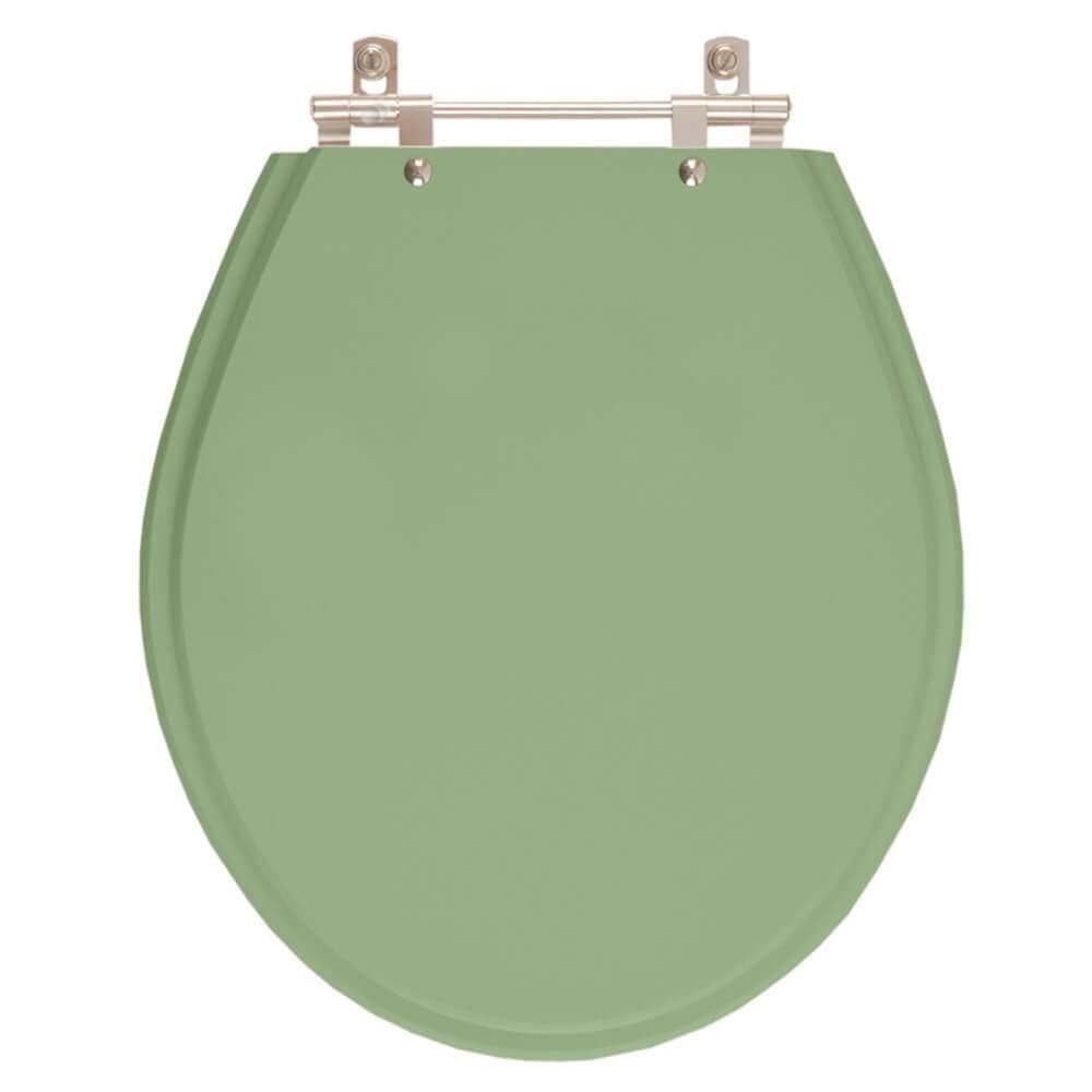 Assento Sanitário Ravena Verde Malva Para Vaso Deca