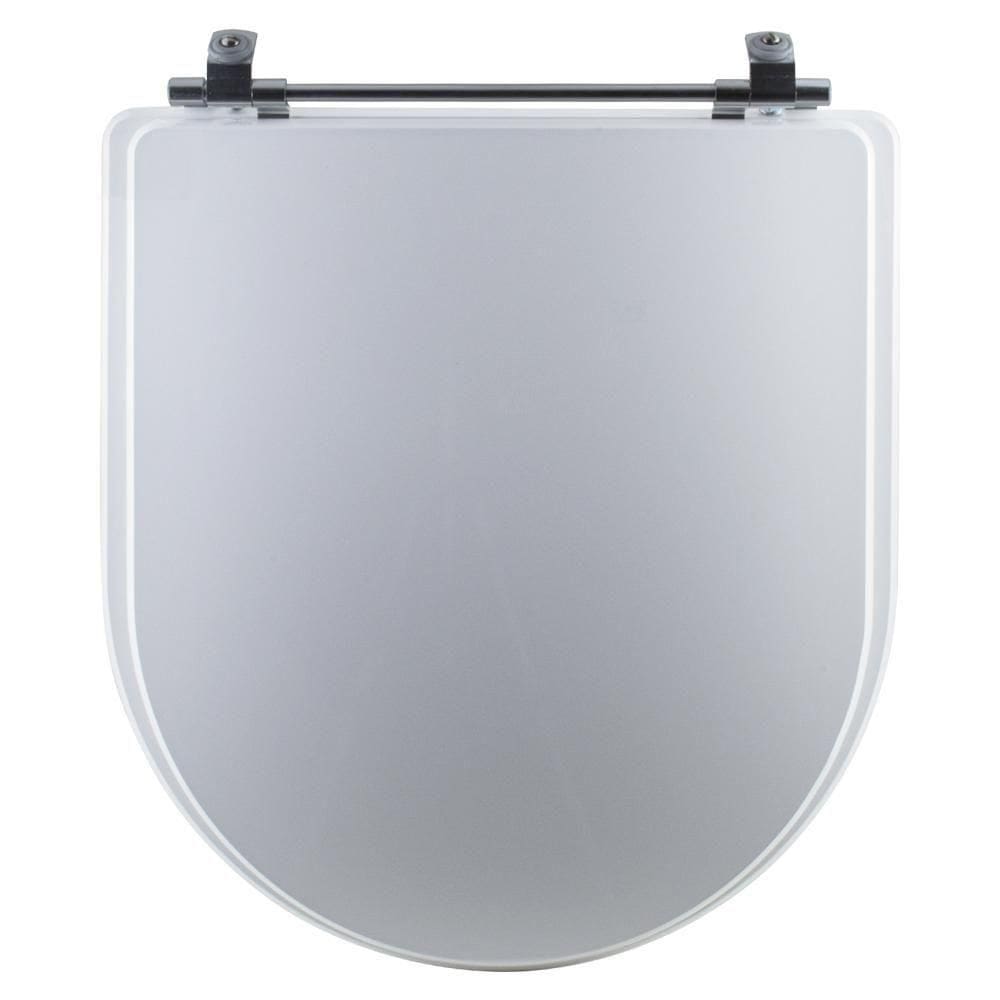 Tampa Vaso Sanitário Poliester Acrilico Calypso Branco Para Bacia Incepa