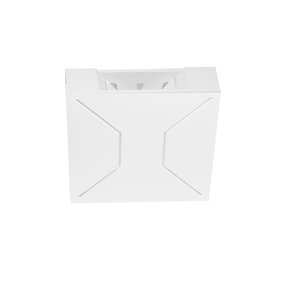 Arandela Parede LED 4W 3000K IP65 2 Fachos Branco