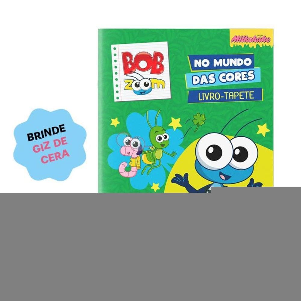 Livro-tapete Bob Zoom no mundo das cores: Com atividades e um lindo cenário para colorir!