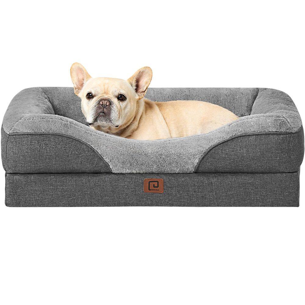Sofá-cama para cães EHEYCIGA Memory Foam Ortopédico Impermeável 30x20x6,5cm