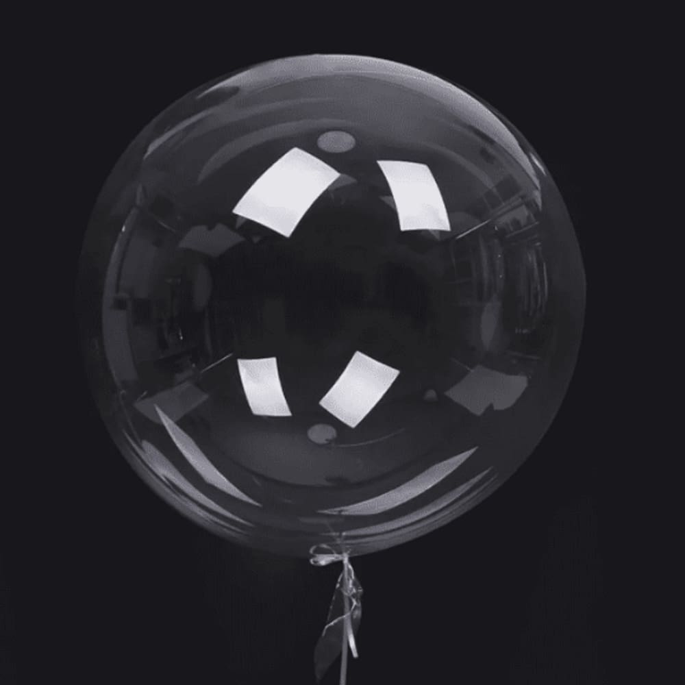 BALÃO BUBBLE TRANSPARENTE 18\" (45 cm) - ART-LATEX - 1 unidade