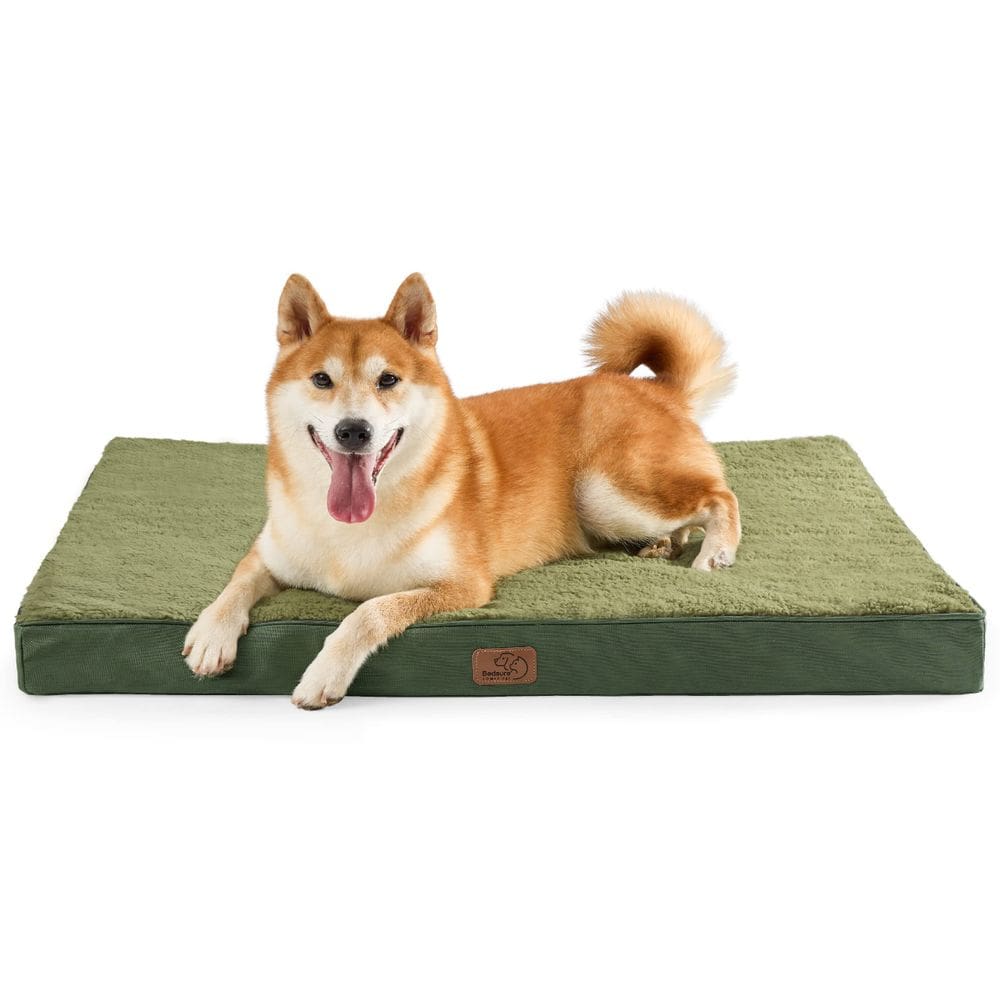 Cama de cachorro Bedsure ortopédica impermeável para cães grandes