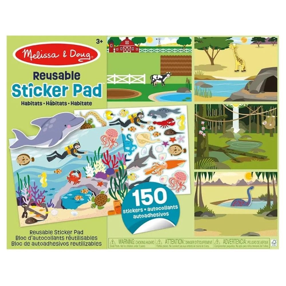 Bloco de Atividades e Adesivos Natureza - Sunny