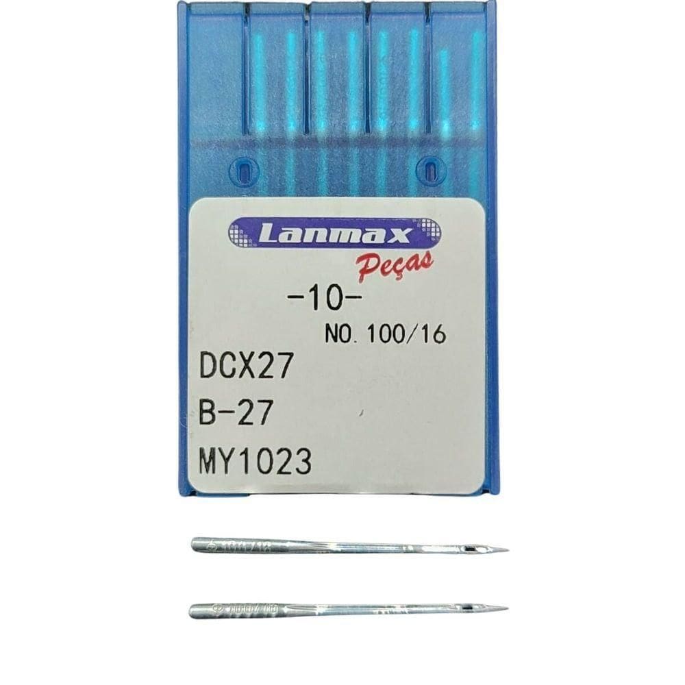 Agulha Para Máquina De Costura Overloque E Interloque Dcx27 - 10un 16