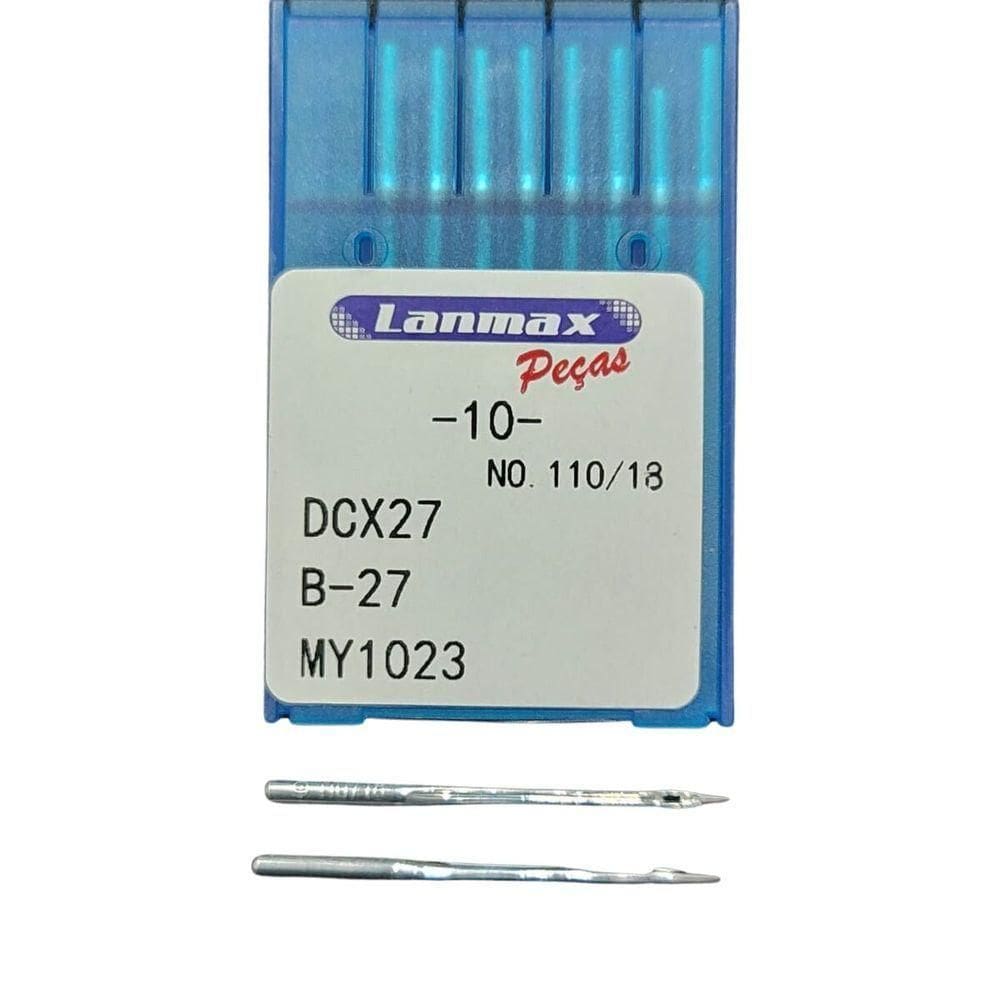 Agulha Para Máquina De Costura Overloque E Interloque Dcx27 - 10un 18
